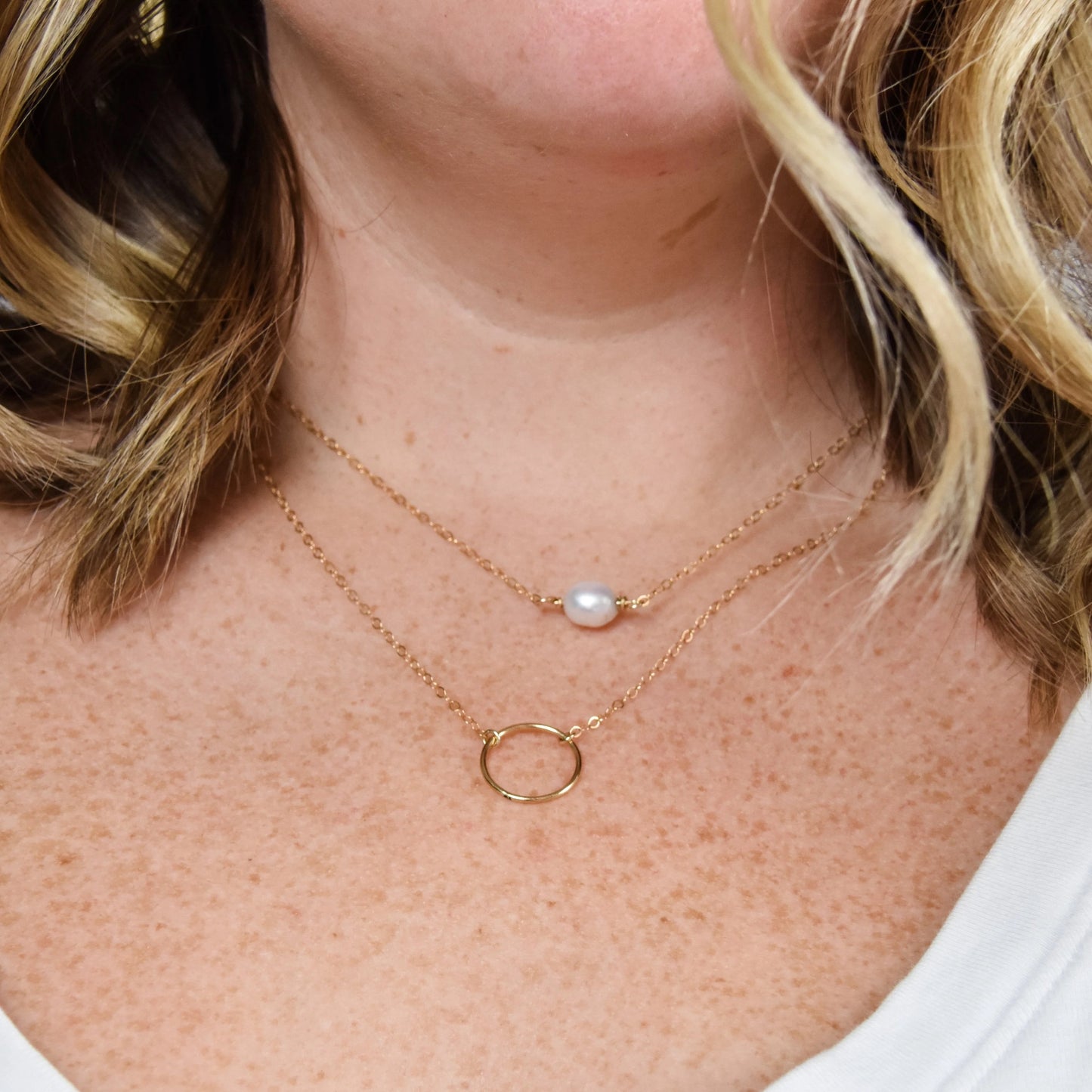 Circles Necklace by Emily Anne Designs image 4