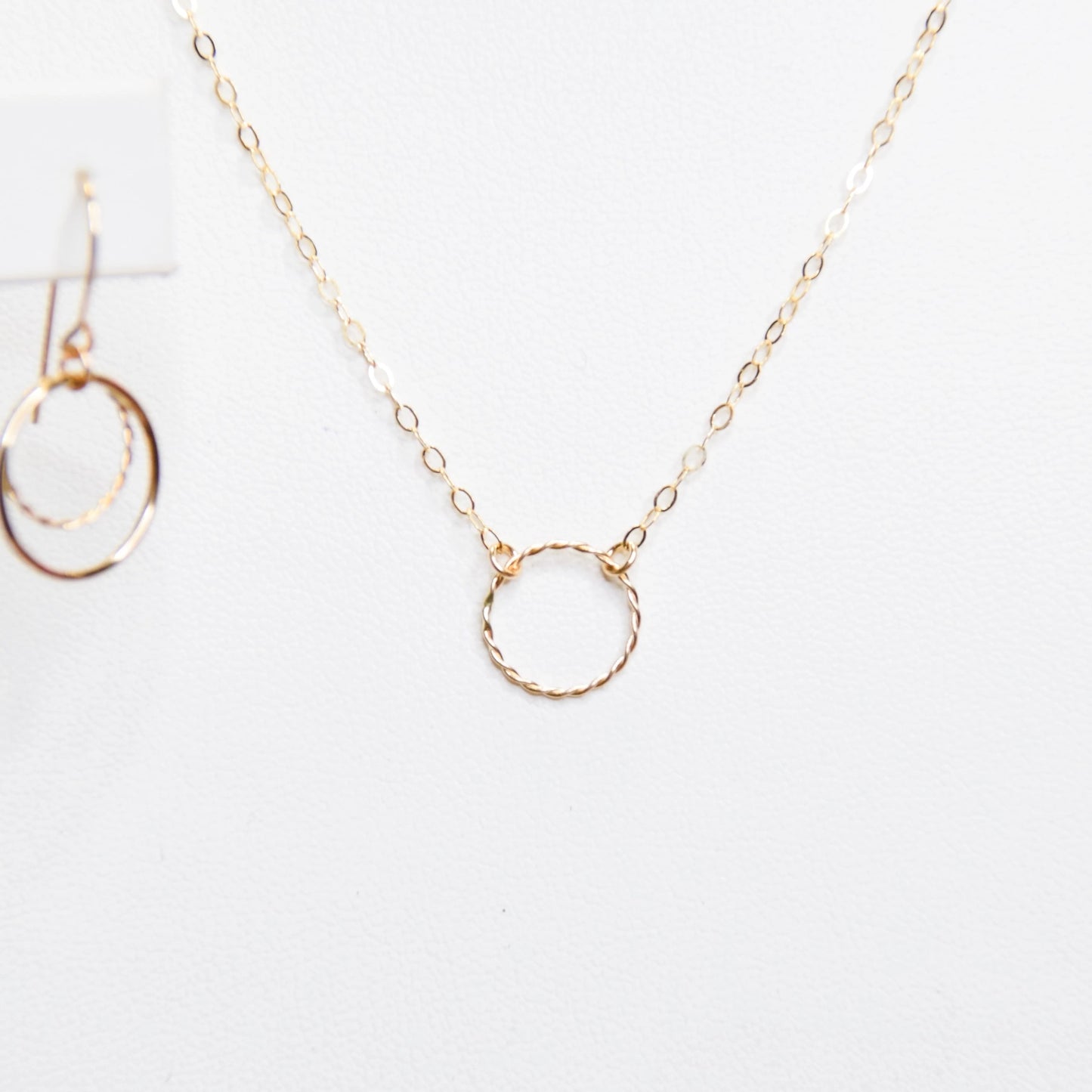 Braided Circle Necklace by Emily Anne Design image 5
