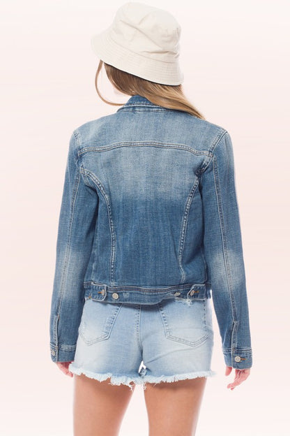 Casual vintage medium jean jacket image 1