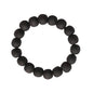 Black wooden ball bracelet  image 0
