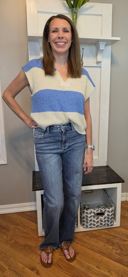 Judy Blue Mid Rise 90s Straight Jeans