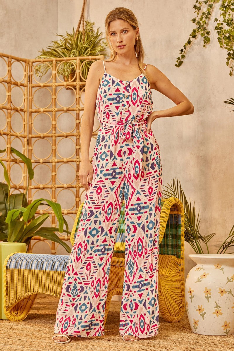 MULTI COLORED JUMPSUIT image 1