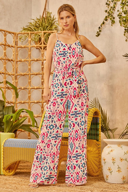 MULTI COLORED JUMPSUIT image 1