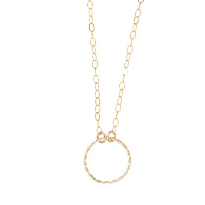Braided Circle Necklace by Emily Anne Design  image 0