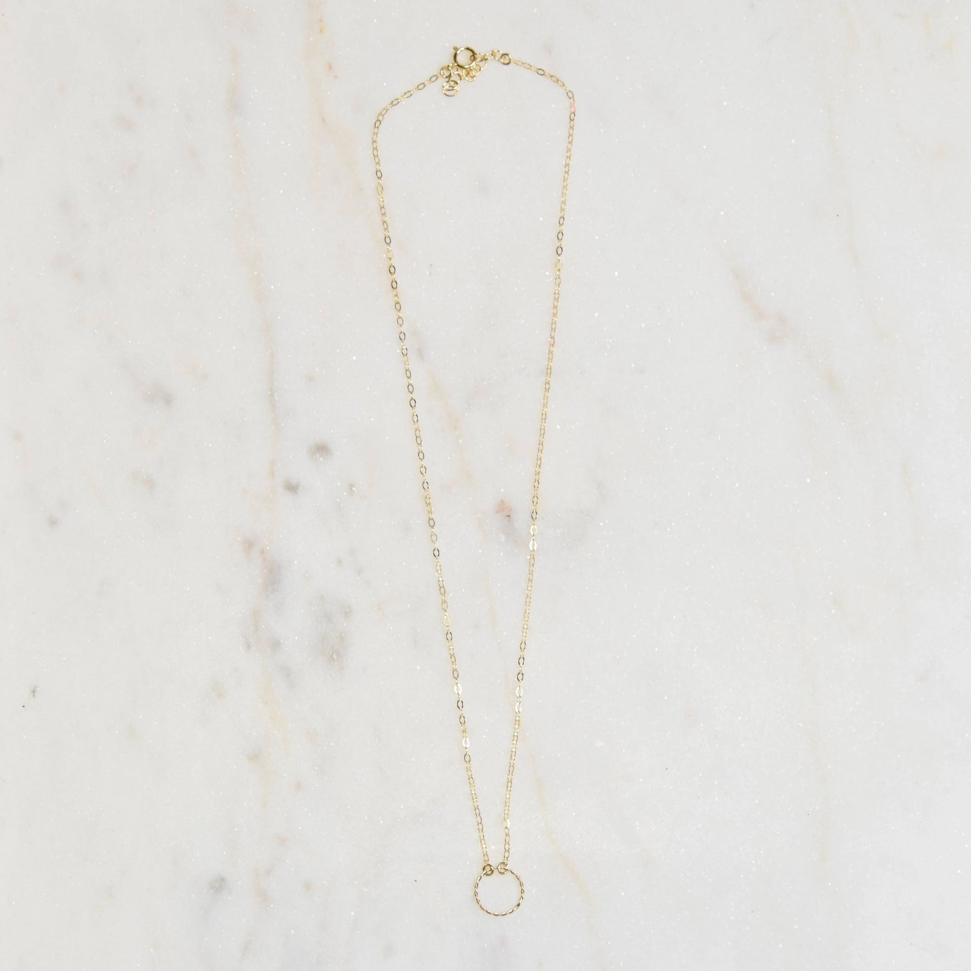 Braided Circle Necklace by Emily Anne Design  image 3