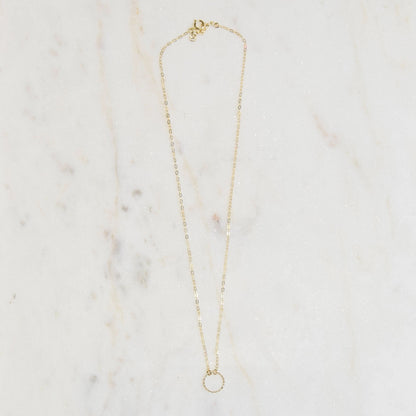 Braided Circle Necklace by Emily Anne Design  image 3