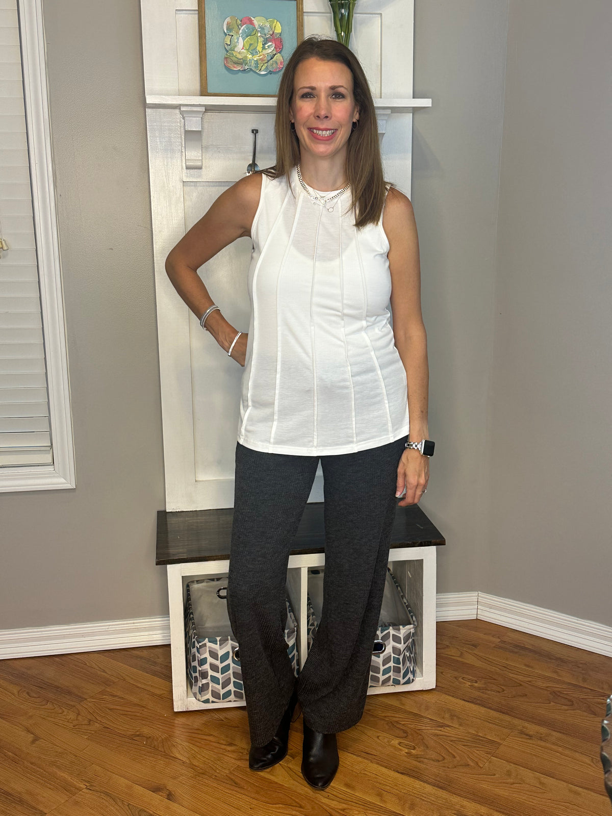 Round Neck Tank Top