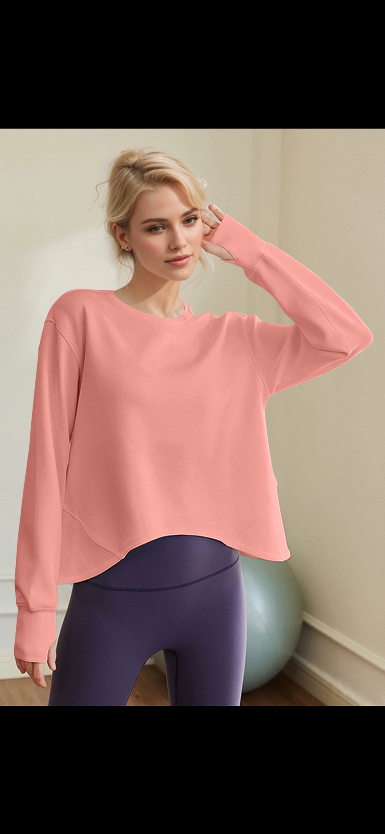 Basic Bae Air Scuba Round Neck Long Sleeve Sweatshirt