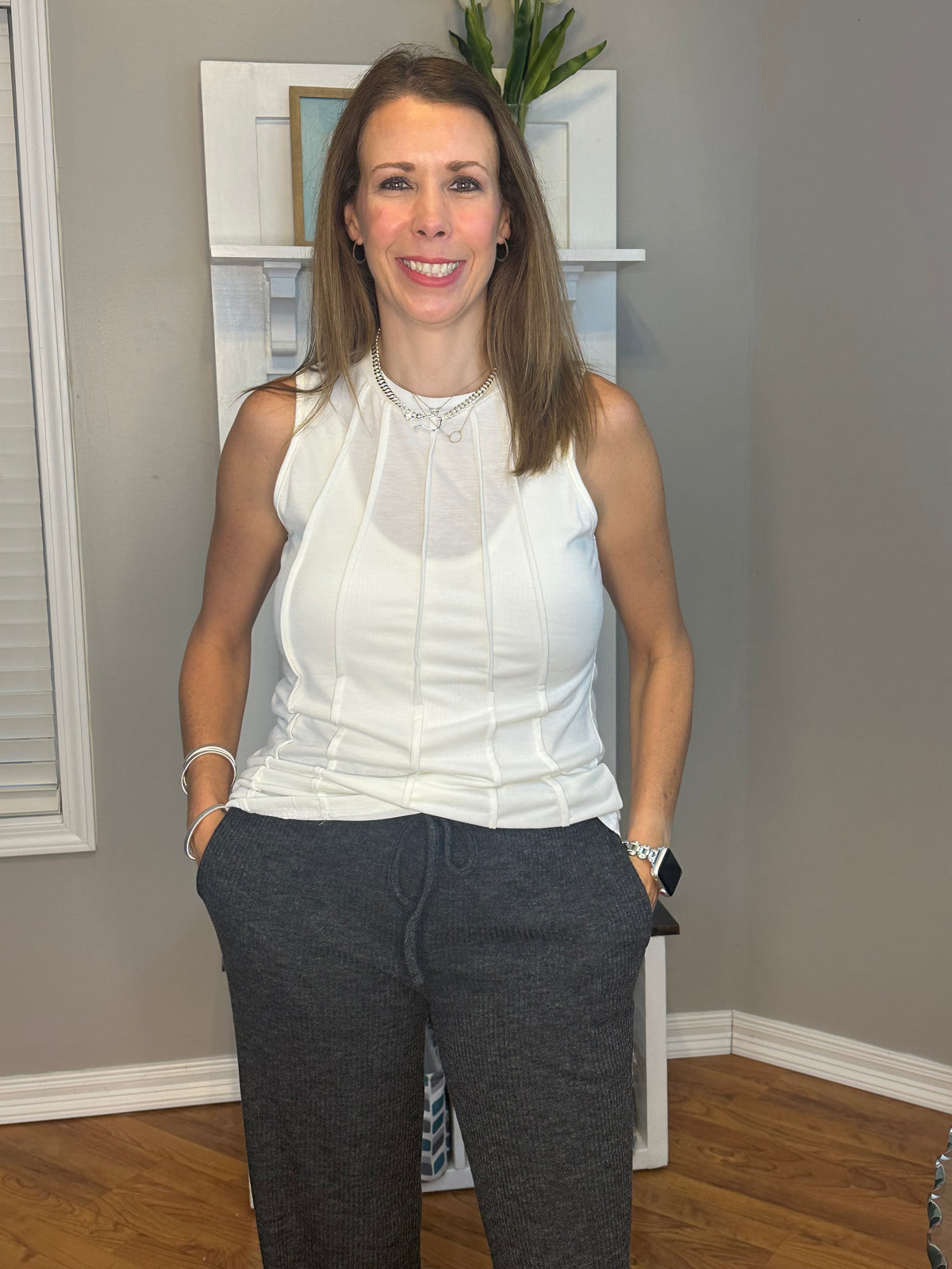 Round Neck Tank Top
