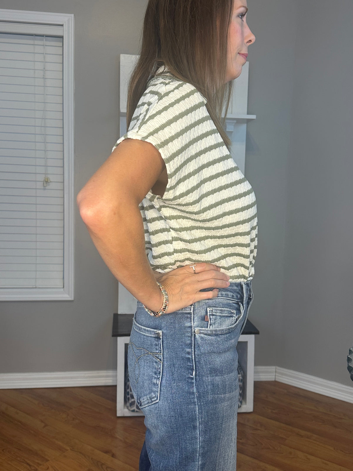 Judy Blue Mid Rise 90s Straight Jeans