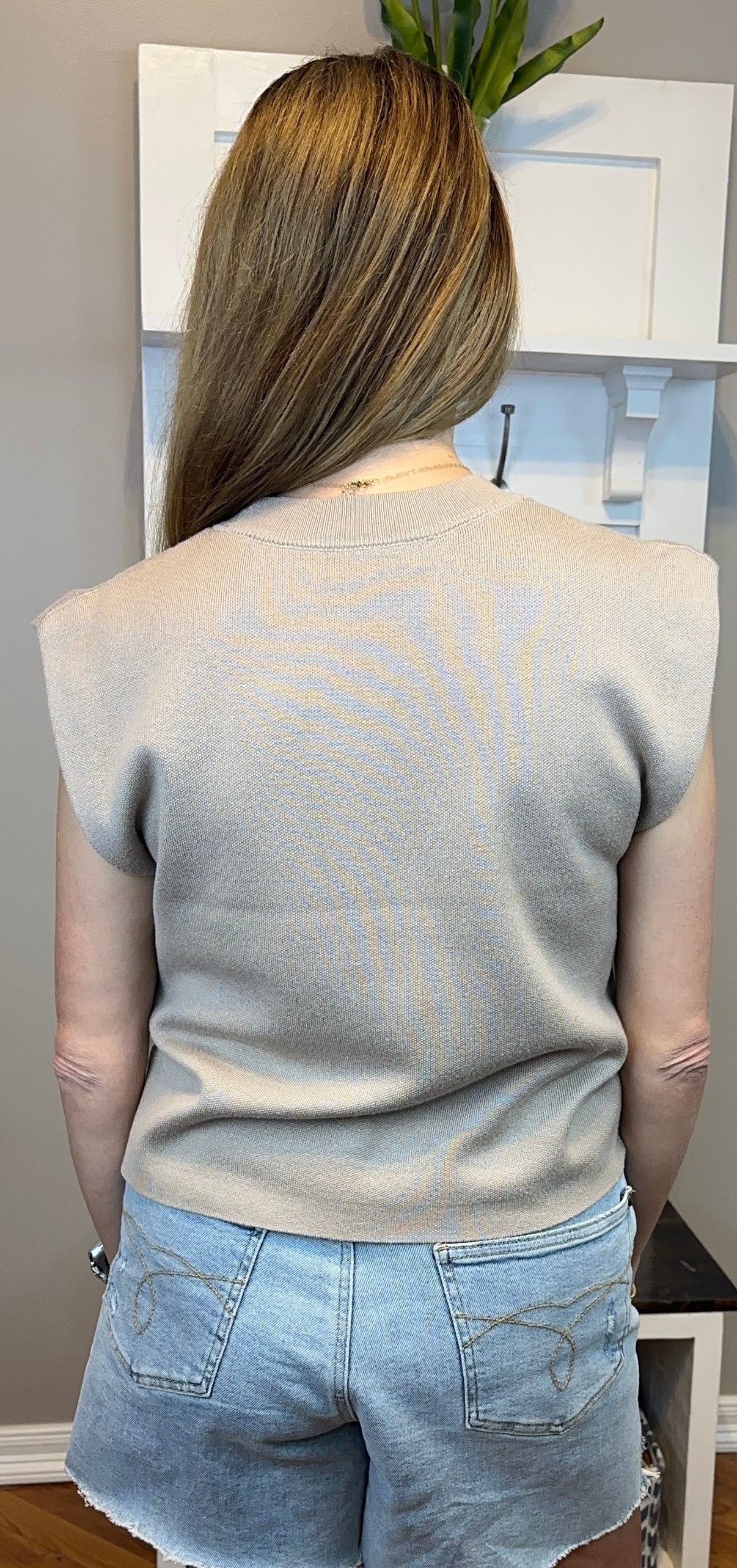 Zenana Round Neck Viscose Sweater Vest