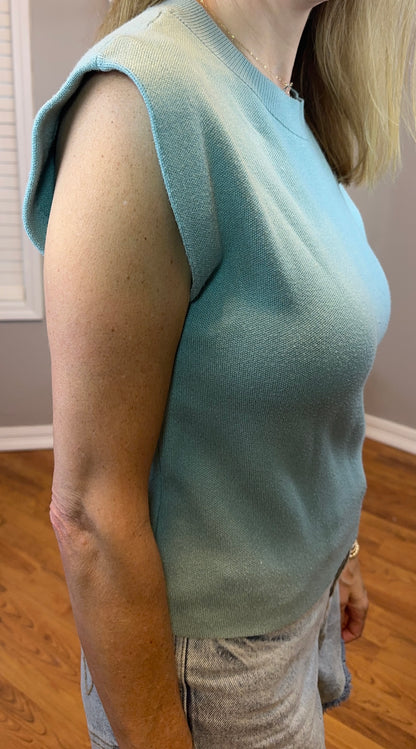 Zenana Round Neck Viscose Sweater Vest