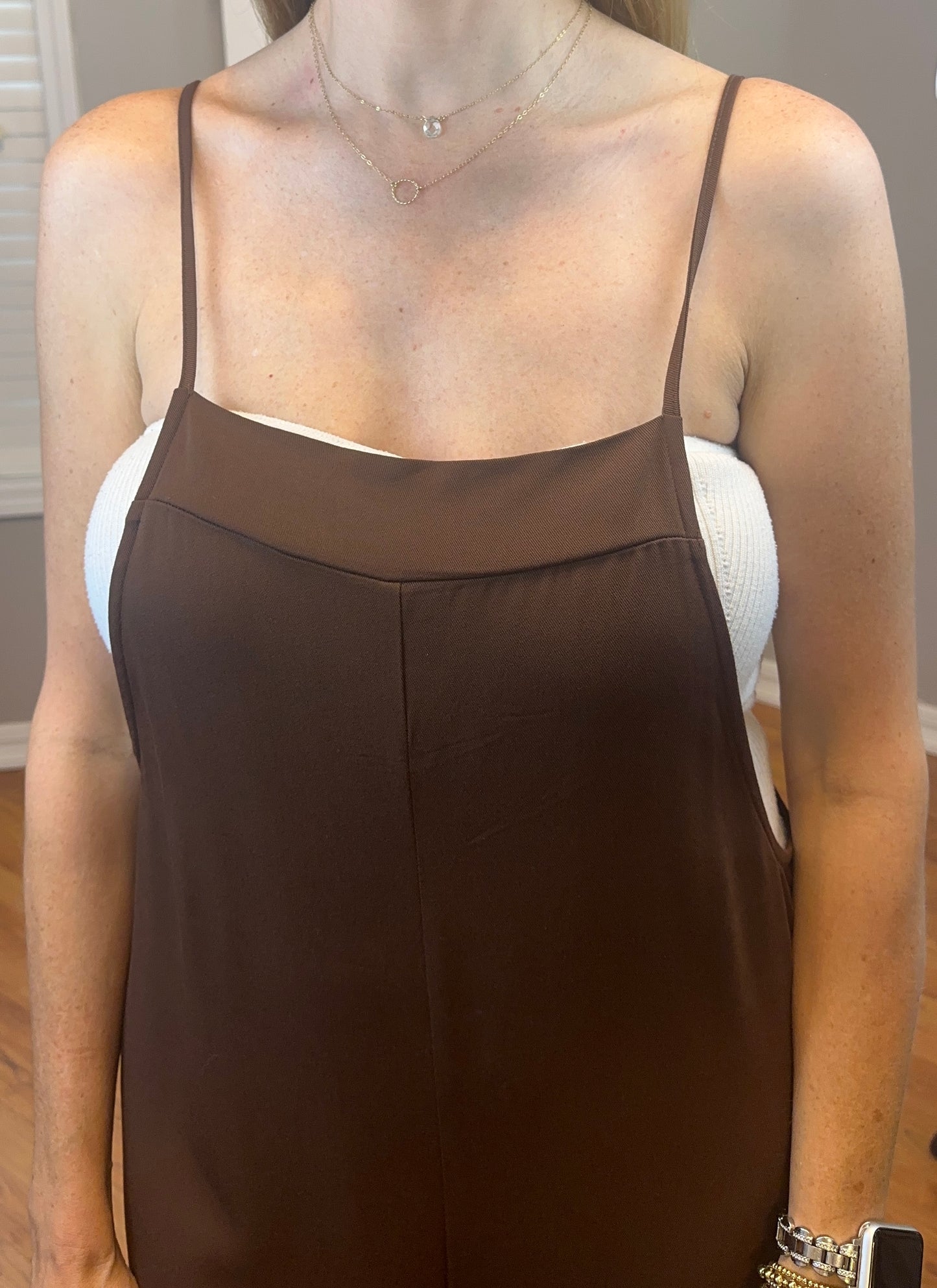 Zenana Rayon Woven Wide Leg Jumpsuit