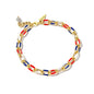 Linked In Color USA Anklet