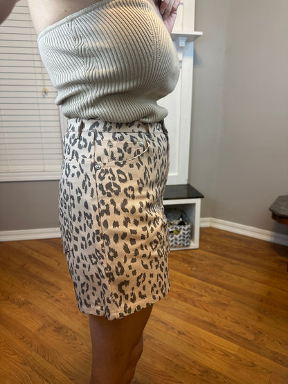Wild Side Leopard Shorts