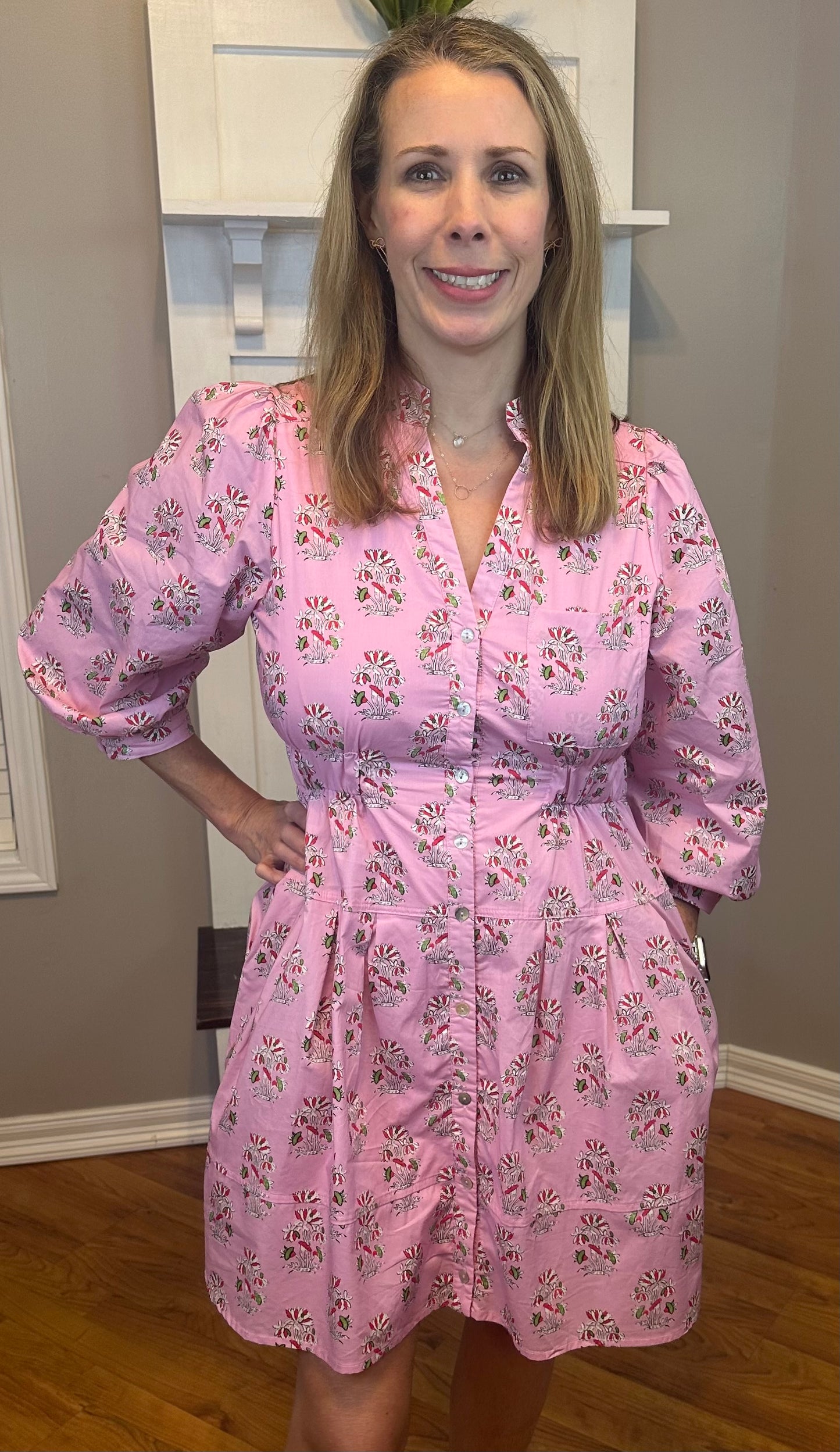 Blooming Beauty Floral Mini Dress