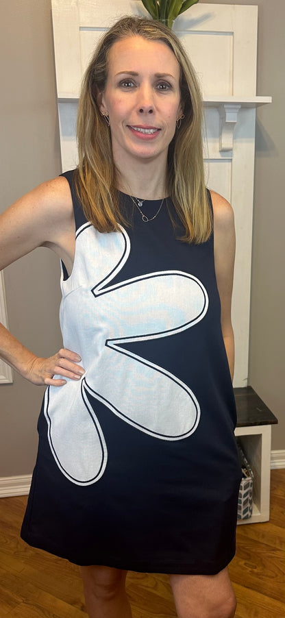 Sweet & Chic Appliqué Mini Dress