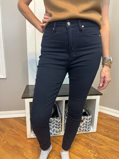 Judy Blue Full Size Garment Dyed Tummy Control Skinny Jeans