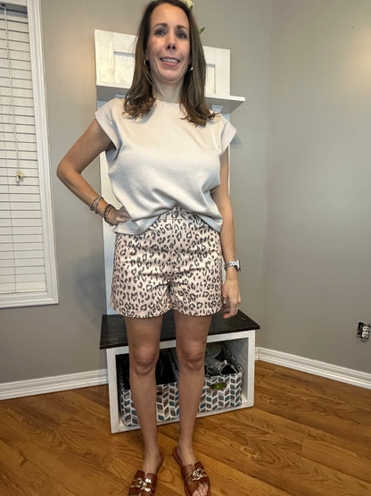 Wild Side Leopard Shorts