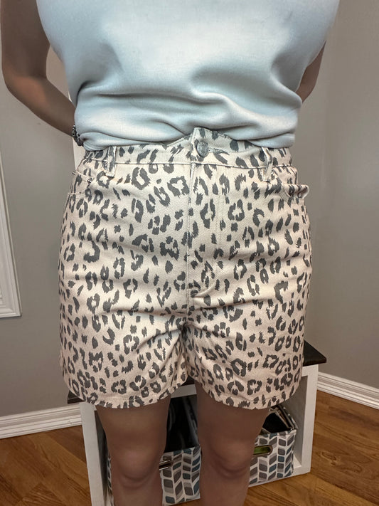 Wild Side Leopard Shorts