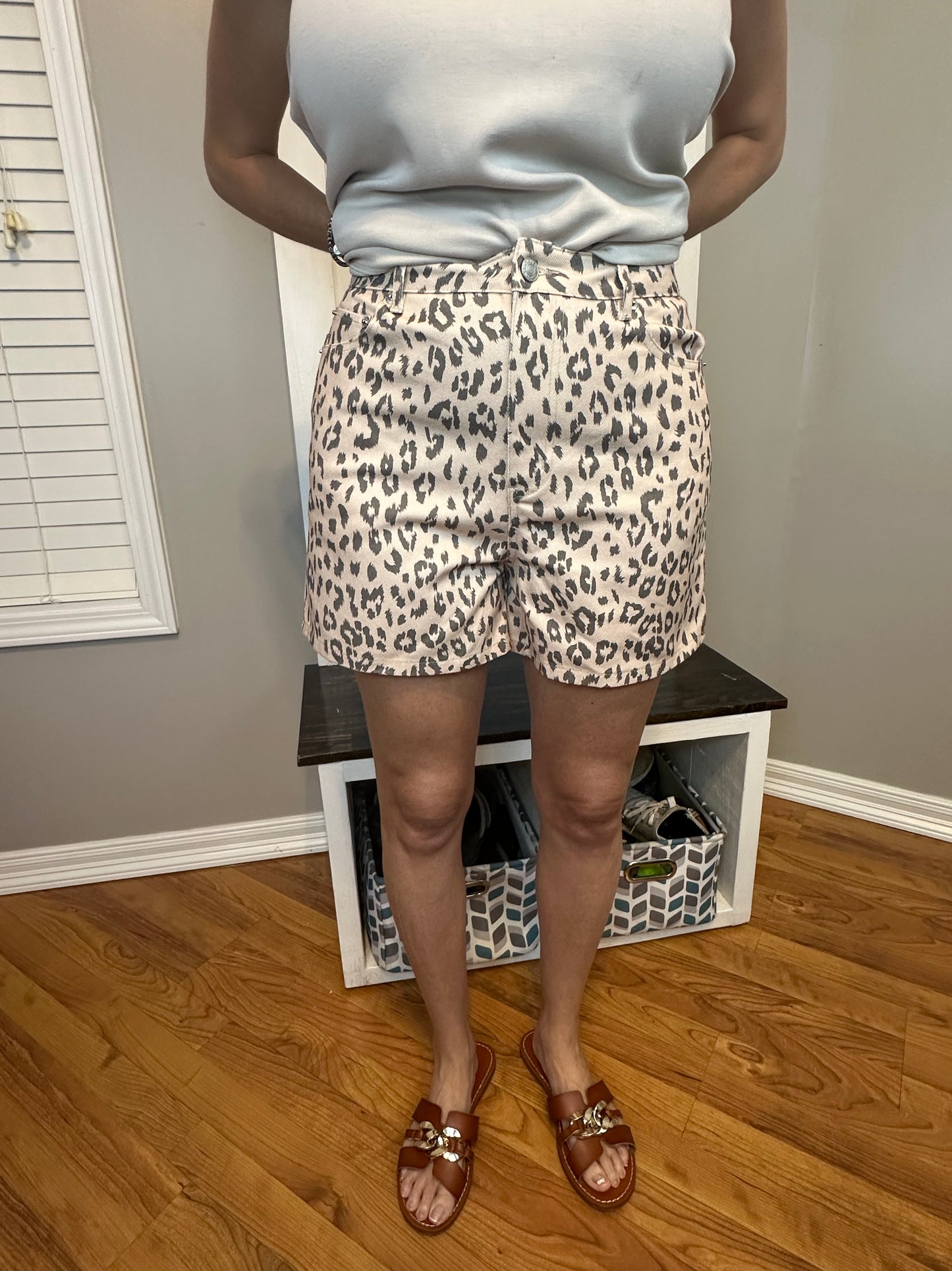 Wild Side Leopard Shorts