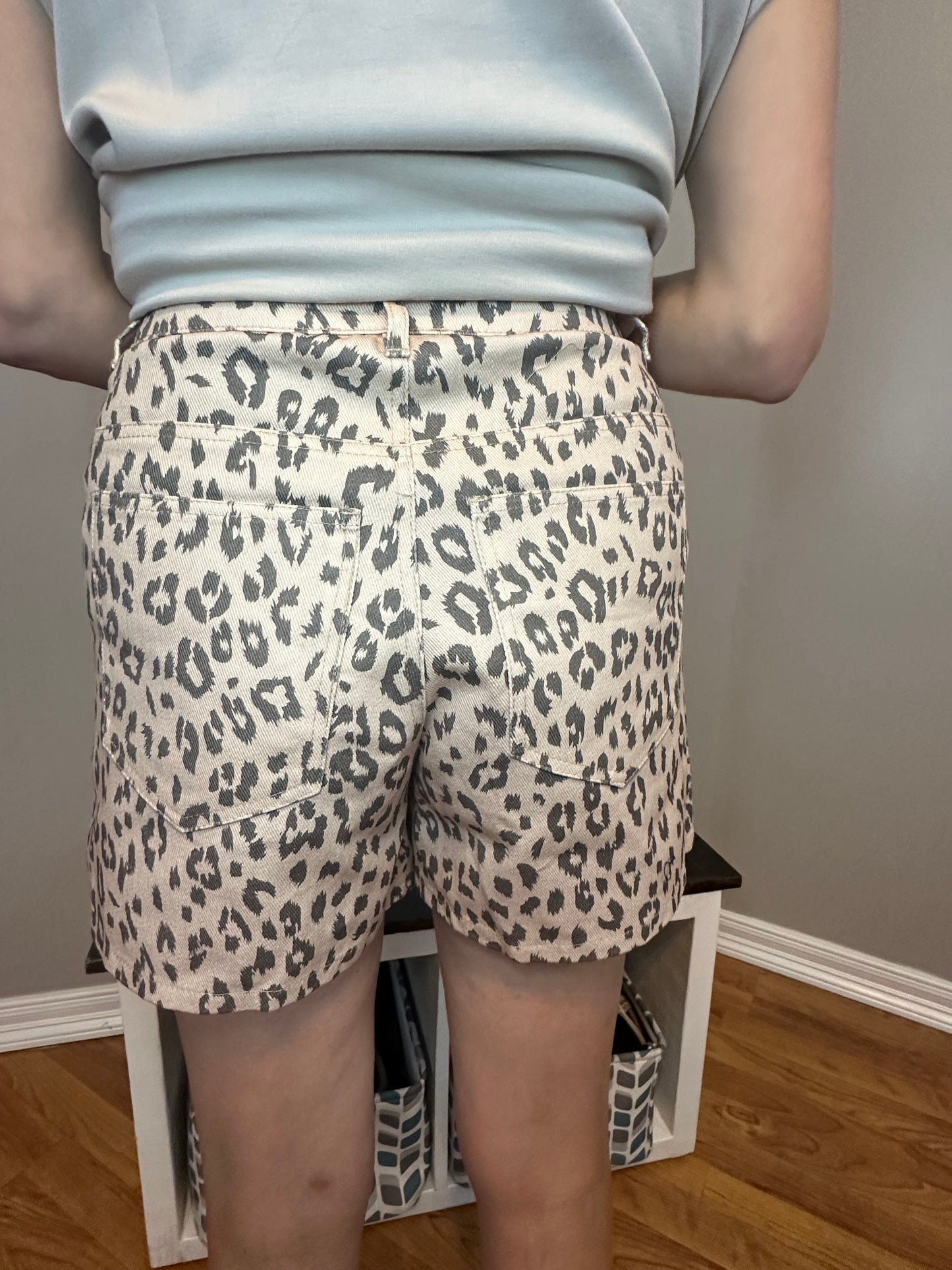 Wild Side Leopard Shorts