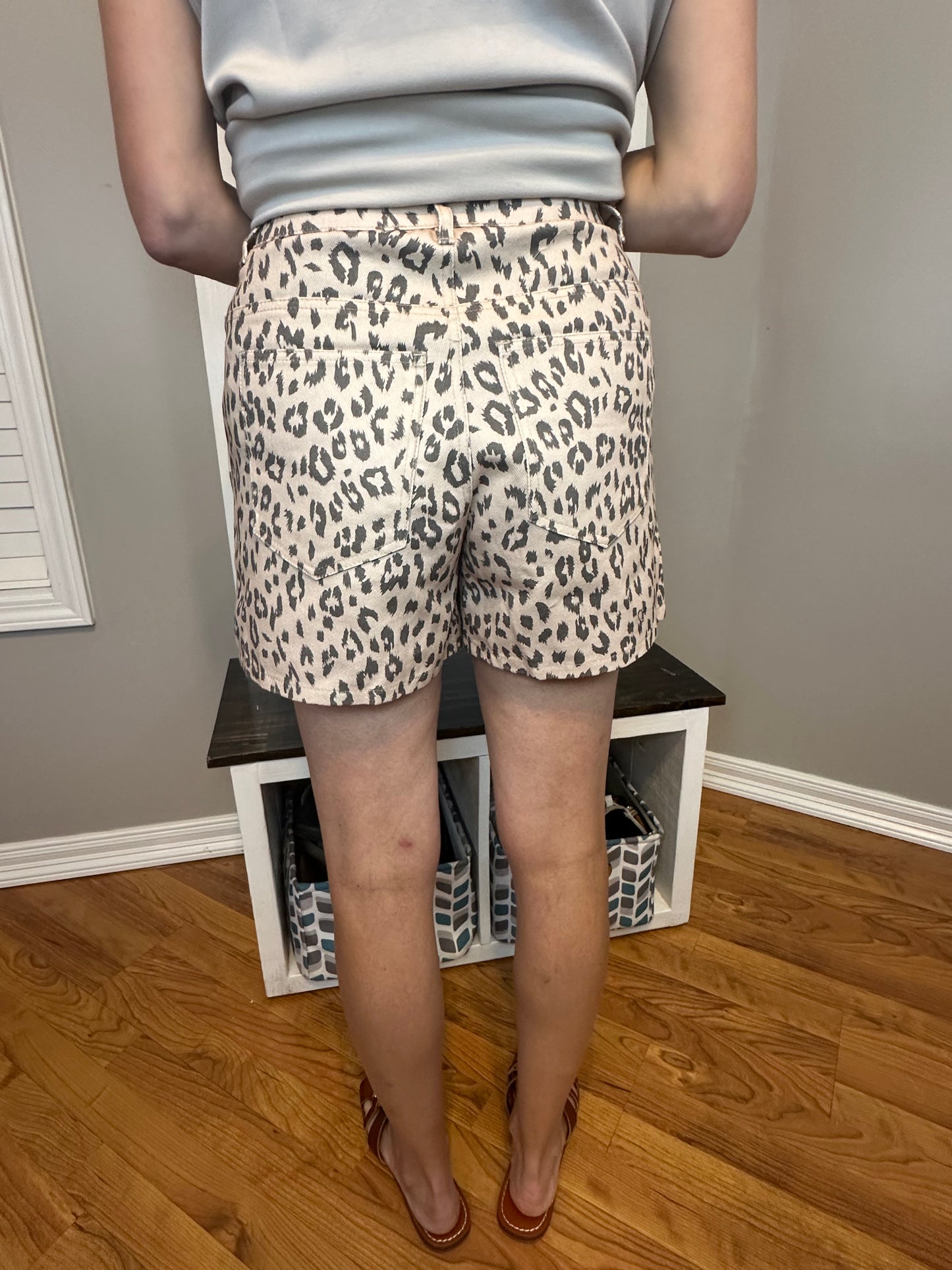 Wild Side Leopard Shorts