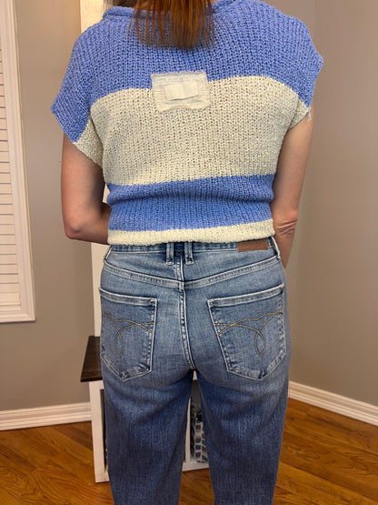 Judy Blue Mid Rise 90s Straight Jeans
