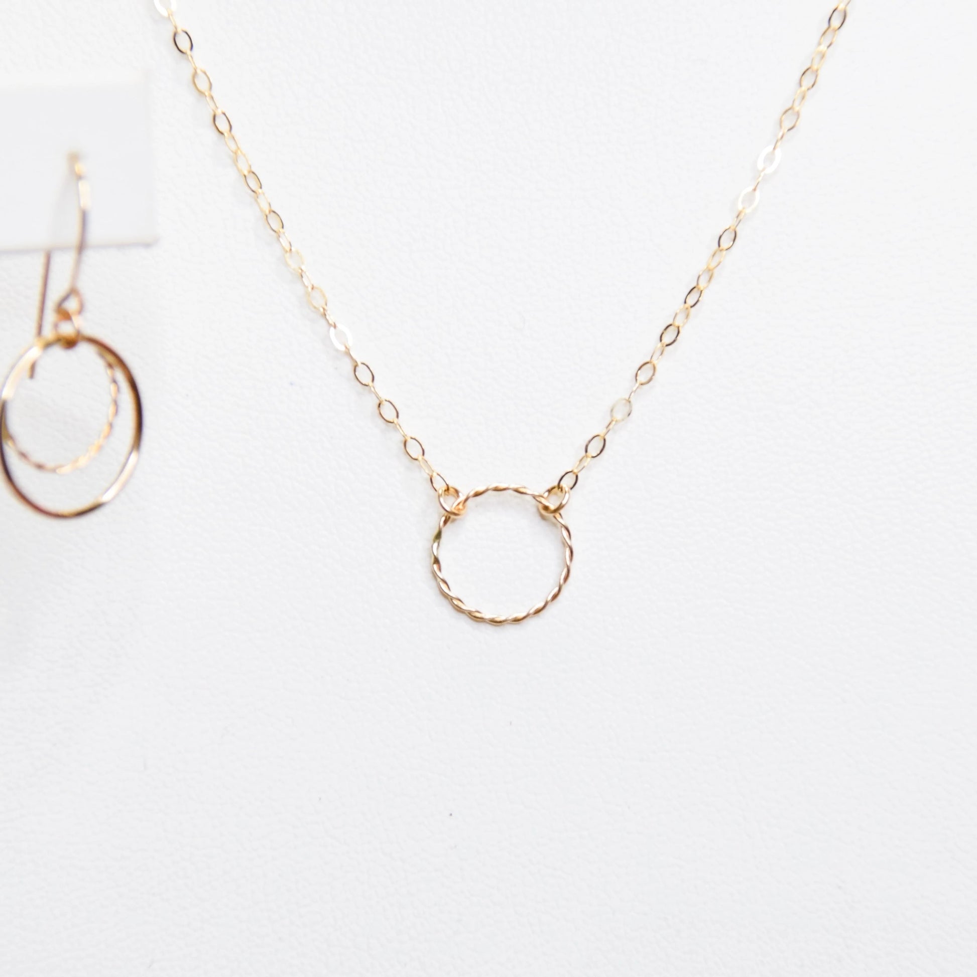 Braided Circle Necklace by Emily Anne Design  image 5