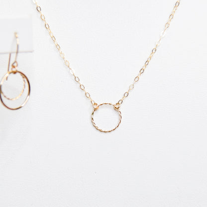Braided Circle Necklace by Emily Anne Design  image 5