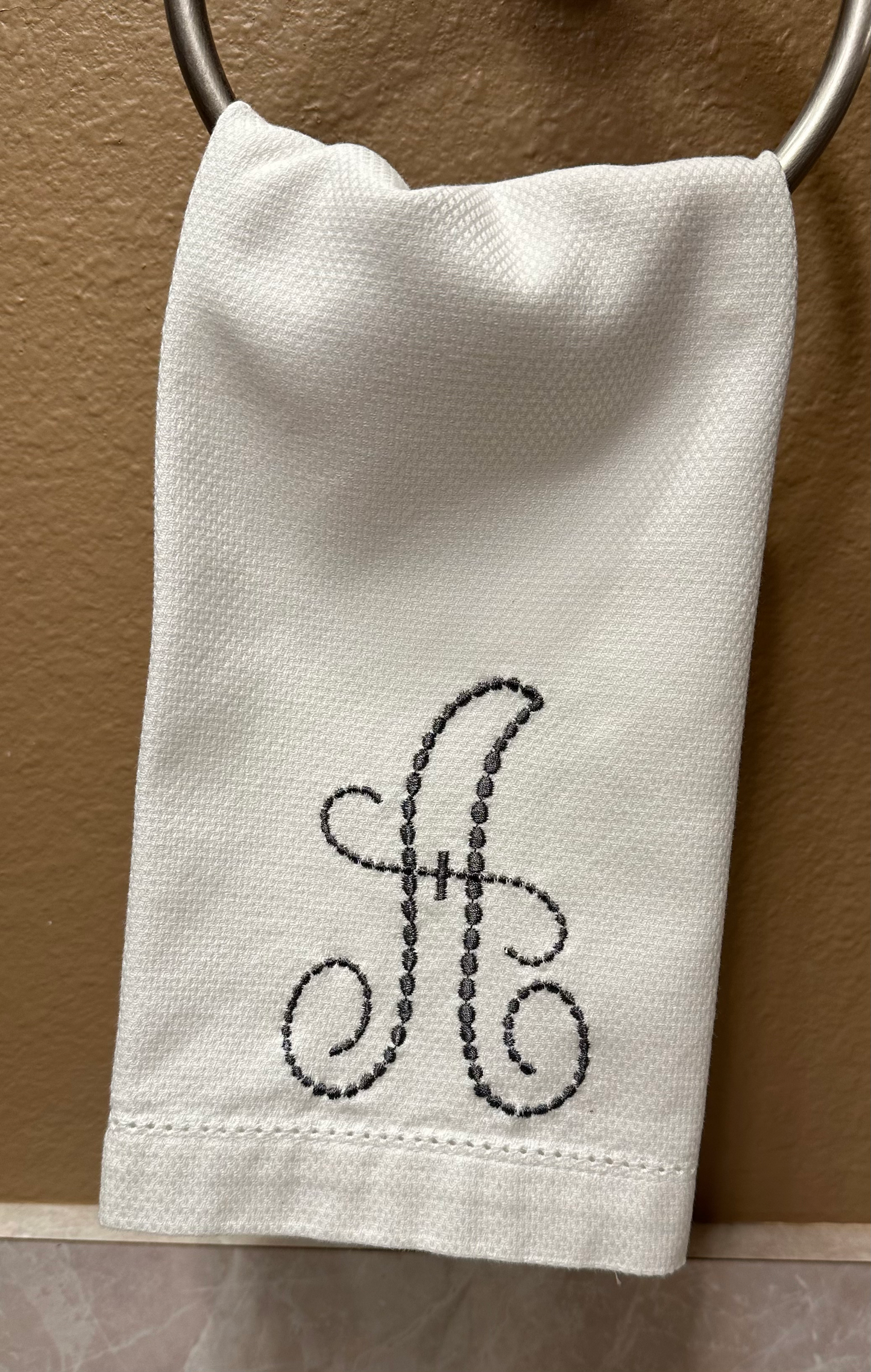 100% Cotton Huck Towel with Hemstitching!  image 1