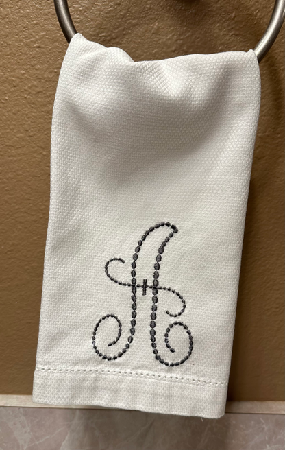 100% Cotton Huck Towel with Hemstitching!  image 1