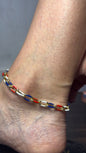 Linked In Color USA Anklet