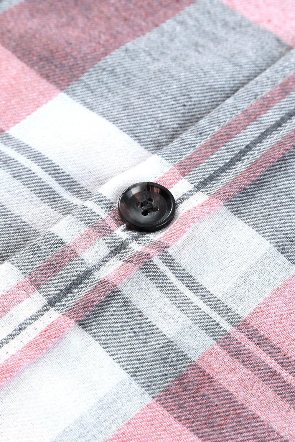 Pink Plaid Button Up Patch Pocket Shirt image 7